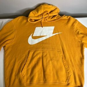 Nike Men’s Sportswear Yellow Pullover Hoodie NOT A SAMPLE - Size Large
